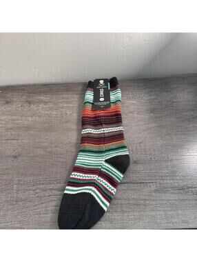 New Stance Sock Chicano Stocking Knit Striped Holiday Christmas Stocking